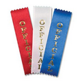 1-5/8"x6" Vertical Stock Title Ribbon (OFFICIAL)